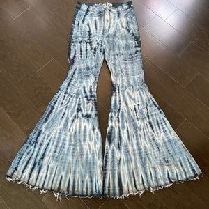 Free People Just Float On Flare Jeans